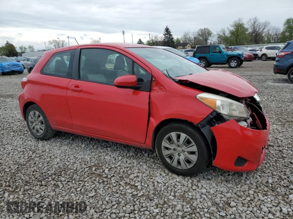 2012 Toyota Yaris L with VIN JTDJTUD30CD507484, listed as a Copart auction lot 53858105 with 81,656 mi miles and Salvage Title. Bid and sale history available at carsss.com. Image 4.