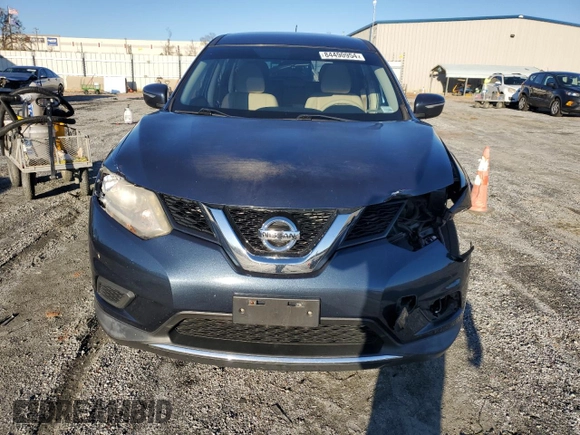 2015 Nissan Rogue SV with VIN KNMAT2MT5FP581765, listed as a Copart auction lot 84490954 with 112,949 mi miles and Salvage Title. Bid and sale history available at DreamBid. Image 5.