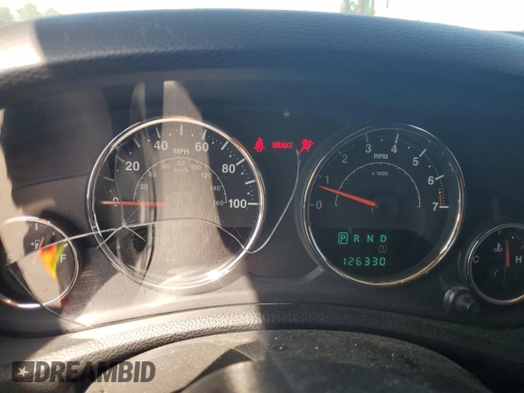 2014 Jeep Wrangler Unlimited Rubicon with VIN 1C4HJWFG5EL162736, listed as a Copart auction lot 64077645 with 126,330 mi miles and Salvage title. Bid and sale history available at DreamBid. Image 9.