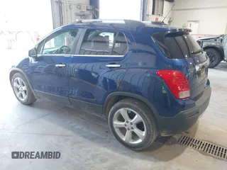 2015 Chevrolet Trax LTZ with VIN 3GNCJNSB0FL201292, listed as a IAAI auction lot 41959167 with 160,425 mi miles. Bid and sale history available at carsss.com. Image 3.