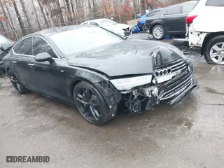 2017 Audi A7 Premium Plus with VIN WAUW2AFC5HN115474, listed as a IAAI auction lot 41494152 with 97,255 mi miles. Bid and sale history available at carsss.com. Image 1.