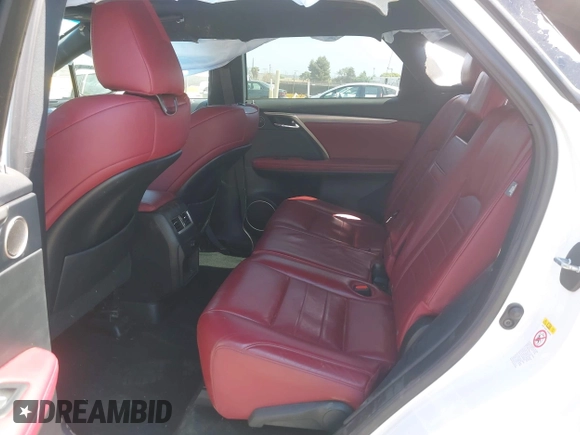 2017 Lexus RX with VIN 2T2BZMCA3HC081907, listed as a IAAI auction lot 42052693 with 81,266 mi miles. Bid and sale history available at carsss.com. Image 8.
