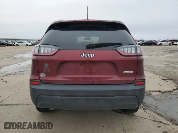2019 Jeep Cherokee Latitude Plus with VIN 1C4PJLLB5KD110581, listed as a Copart auction lot 47652045 with 80,902 mi miles and Salvage Title. Bid and sale history available at DreamBid. Image 6.