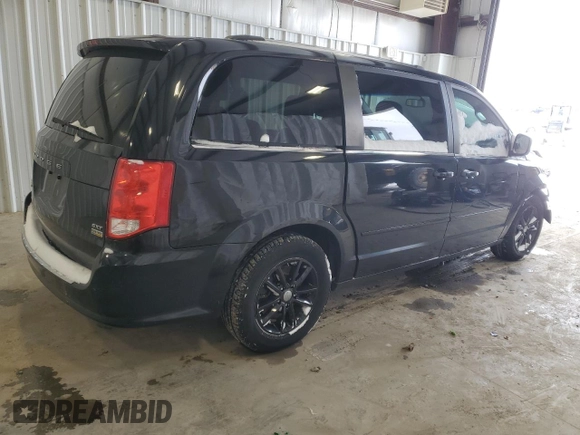 2017 Dodge Grand Caravan SXT with VIN 2C4RDGCG2HR857161, listed as a Copart auction lot 45929385 with 117,972 mi miles and Salvage Title. Bid and sale history available at DreamBid. Image 3.