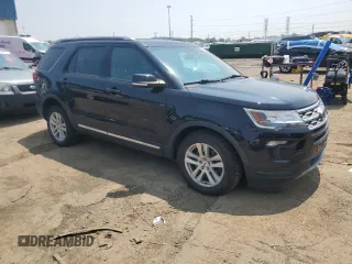 2018 Ford Explorer XLT z VIN 1FM5K8D83JGB83574, wystawiony jako Copart lot #64548545 z przebiegiem 89 375 mil mil oraz Czysty tytuł • Clean title. Historia ofert i sprzedaży dostępna na DreamBid. Obrazek 4.