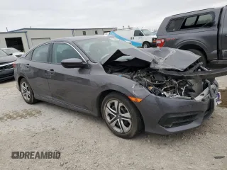 2016 Honda Civic LX with VIN 2HGFC2F58GH508868, listed as a Copart auction lot 49806585 with 77,332 mi miles and Salvage Title. Bid and sale history available at carsss.com. Image 4.