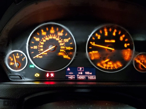 2015 BMW 3 Series 320i xDrive with VIN WBA3C3G54FNS76410, listed as a Copart auction lot 43813405 with 142,821 mi miles and Clean Title. Bid and sale history available at carsss.com. Image 9.
