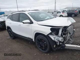 2022 GMC Terrain SLE z VIN 3GKALTEV1NL185109, wystawiony jako IAAI lot #41968249 z przebiegiem 62 778 mil mil oraz . Historia ofert i sprzedaży dostępna na DreamBid. Obrazek 1.
