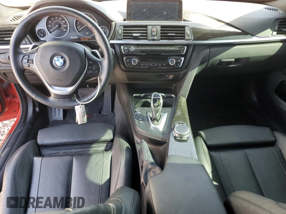 2017 BMW 4 Series 430i xDrive with VIN WBA4F9C54HG439603, listed as a Copart auction lot 62525125 with 40,331 mi miles and Salvage title. Bid and sale history available at DreamBid. Image 8.