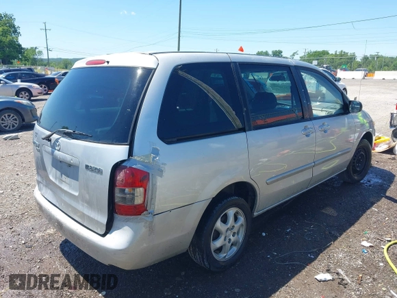 2000 Mazda MPV DX with VIN JM3LW28G8Y0125047, listed as a IAAI auction lot 42305890 with 214,647 mi miles and . Bid and sale history available at DreamBid. Image 12.