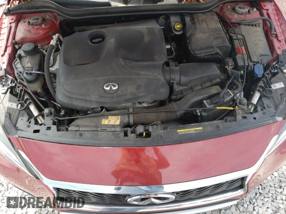 2017 Infiniti QX30 Sport with VIN SJKCH5CP8HA019071, listed as a Copart auction lot 69689004 with 82,143 mi miles and Salvage Title. Bid and sale history available at carsss.com. Image 11.