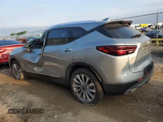 2024 Chevrolet Blazer Premier z VIN 3GNKBFR42RS177156, wystawiony jako Copart lot #79266734 z przebiegiem 13 783 mil mil oraz Szkoda całkowita • Salvage title. Historia ofert i sprzedaży dostępna na DreamBid. Obrazek 2.