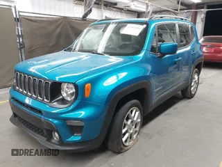 2021 Jeep Renegade Latitude with VIN ZACNJDBB7MPN36630, listed as a IAAI auction lot 42107304 with 41,133 mi miles and . Bid and sale history available at DreamBid. Image 2.
