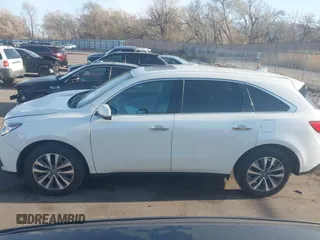 2016 Acura MDX w/Tech with VIN 5FRYD4H49GB045079, listed as a IAAI auction lot 41968901 with 113,577 mi miles. Bid and sale history available at carsss.com. Image 14.
