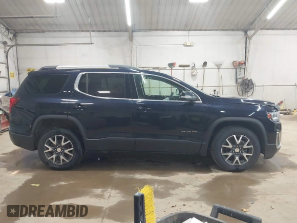 2021 GMC Acadia SLE with VIN 1GKKNRLS9MZ199809, listed as a IAAI auction lot 41972915 with 54,203 mi miles and . Bid and sale history available at DreamBid. Image 13.