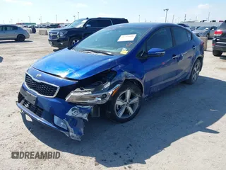 2018 Kia Forte LX with VIN 3KPFL4A77JE213766, listed as a IAAI auction lot 41785696 with 46,031 mi miles and . Bid and sale history available at DreamBid. Image 2.