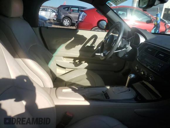 2007 BMW Z4 3.0i with VIN 4USBU33517LW72285, listed as a Copart auction lot 80830714 with 77,942 mi miles and Salvage Title. Bid and sale history available at carsss.com. Image 11.