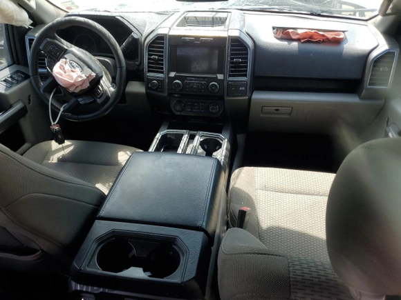 2018 Ford F-150 XL with VIN 1FTEW1EG1JKC19068, listed as a Copart auction lot 52429325 with 149,525 mi miles and Salvage Title. Bid and sale history available at carsss.com. Image 8.