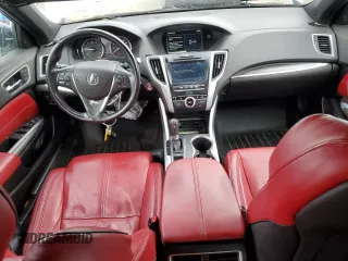 2019 Acura TLX w/A-Spec Pkg with VIN 19UUB1F62KA006023, listed as a Copart auction lot 48974335 with 65,111 mi miles and Salvage Title. Bid and sale history available at carsss.com. Image 8.