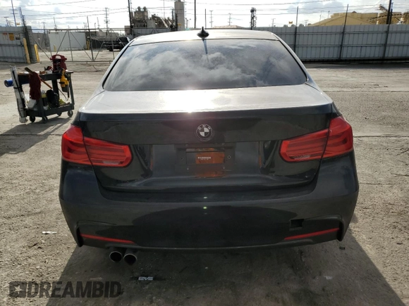 2018 BMW 3 Series 330e iPerformance with VIN WBA8E1C52JA178082, listed as a Copart auction lot 44809595 with 153,425 mi miles and Salvage Title. Bid and sale history available at carsss.com. Image 6.