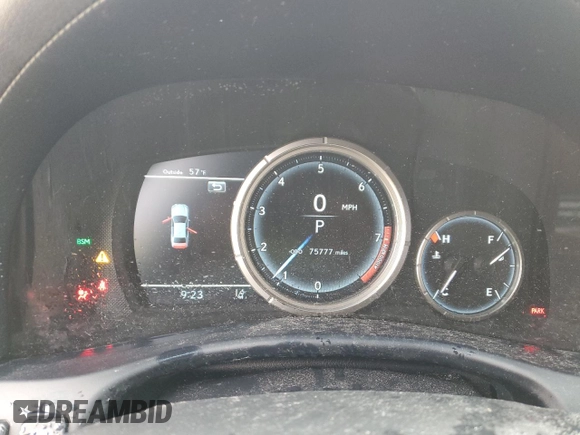 2016 Lexus GS 350 with VIN JTHBZ1BL0GA006511, listed as a Copart auction lot 43490214 with 75,777 mi miles. Bid and sale history available at carsss.com. Image 9.
