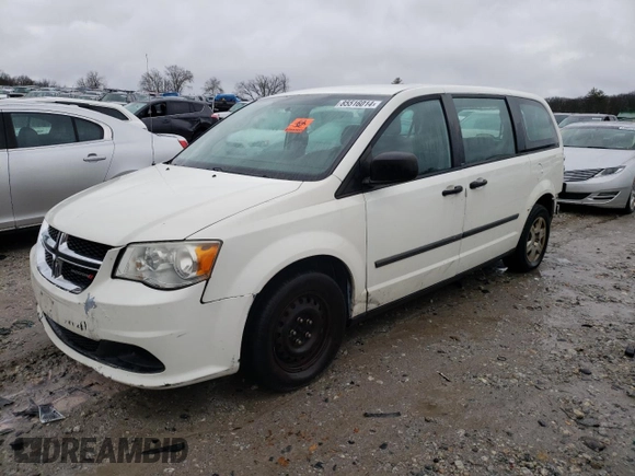 2012 Dodge Grand Caravan SE with VIN 2C4RDGBG8CR251423, listed as a Copart auction lot 85516014 with 119,149 mi miles and Clean Title. Bid and sale history available at DreamBid. Image 1.