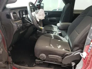 2021 Jeep Wrangler Sport S with VIN 1C4HJXAG8MW817482, listed as a Copart auction lot 47431485 with 29,775 mi miles and Salvage Title. Bid and sale history available at DreamBid. Image 7.