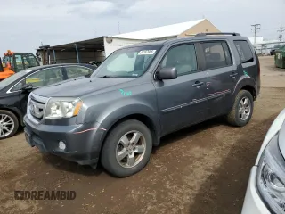 2011 Honda Pilot EX-L with VIN 5FNYF4H57BB026706, listed as a Copart auction lot 51167665 with 166,396 mi miles and Salvage Title. Bid and sale history available at DreamBid. Image 1.