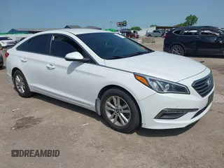 2015 Hyundai Sonata Eco z VIN 5NPE24AA2FH114138, wystawiony jako IAAI lot #42391697 z przebiegiem 97 721 mil mil oraz . Historia ofert i sprzedaży dostępna na DreamBid. Obrazek 1.