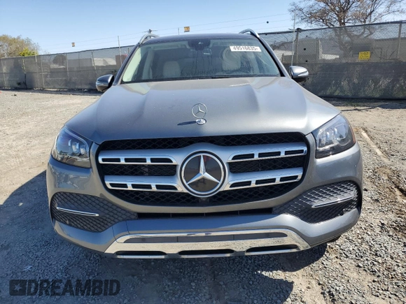 2021 Mercedes-Benz GLS with VIN 4JGFF5KE5MA432268, listed as a Copart auction lot 49516835 with 35,624 mi miles and Salvage Title. Bid and sale history available at carsss.com. Image 5.