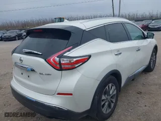 2015 Nissan Murano SV with VIN 5N1AZ2MH7FN218935, listed as a IAAI auction lot 41911132 with 198,946 mi miles. Bid and sale history available at carsss.com. Image 4.
