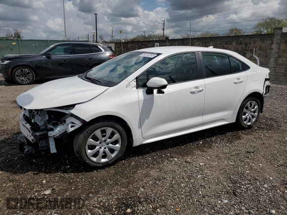 2024 Toyota Corolla LE with VIN 5YFB4MDE1RP223998, listed as a Copart auction lot 53789995 with 5,332 mi miles and Salvage title. Bid and sale history available at DreamBid. Image 1.