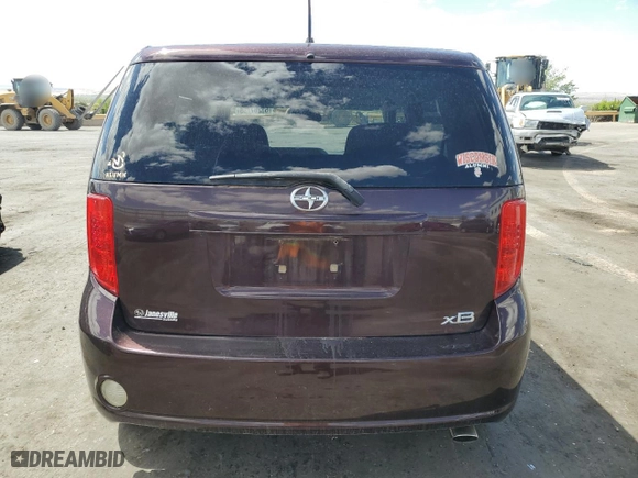 2008 Scion xB with VIN JTLKE50E081004109, listed as a Copart auction lot 53207785 with 158,553 mi miles and Clean Title. Bid and sale history available at carsss.com. Image 6.