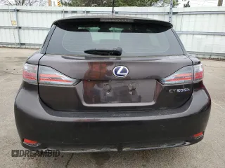 2011 Lexus CT 200h with VIN JTHKD5BH7B2038229, listed as a Copart auction lot 51456725 with 205,774 mi miles and Clean title. Bid and sale history available at DreamBid. Image 6.