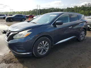 2016 Nissan Murano S with VIN 5N1AZ2MG6GN150040, listed as a Copart auction lot 51422145 with 178,463 mi miles and Salvage Title. Bid and sale history available at carsss.com. Image 1.