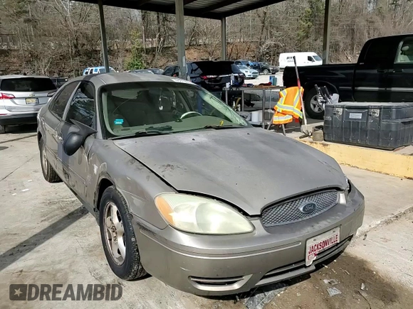 2004 Ford Taurus SES with VIN 1FAFP55UX4A170435, listed as a Copart auction lot 46819055 with 334,774 mi miles and Salvage Title. Bid and sale history available at DreamBid. Image 10.