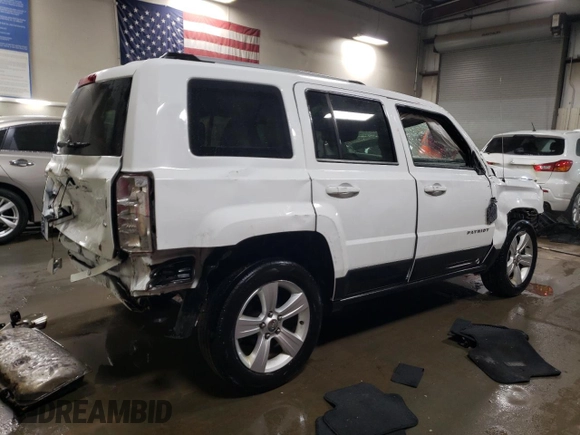 2014 Jeep Patriot Limited with VIN 1C4NJRCBXED528973, listed as a Copart auction lot 49798935 with 93,778 mi miles and Non Repairable. Bid and sale history available at carsss.com. Image 3.