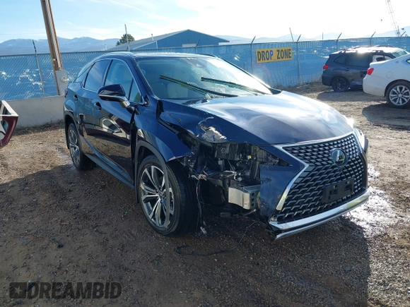 2022 Lexus RX 350 with VIN 2T2HZMDA9NC344583, listed as a IAAI auction lot 41878741 with 27,946 mi miles and . Bid and sale history available at DreamBid. Image 6.