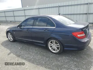 2012 Mercedes-Benz C 250 Sport with VIN WDDGF4HB3CR198945, listed as a Copart auction lot 60366965 with Not provided miles and Clean title. Bid and sale history available at DreamBid. Image 2.