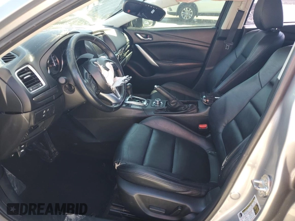 2014 Mazda Mazda6 i Touring with VIN JM1GJ1T58E1104066, listed as a Copart auction lot 46655205 with 130,857 mi miles and Salvage Title. Bid and sale history available at carsss.com. Image 7.