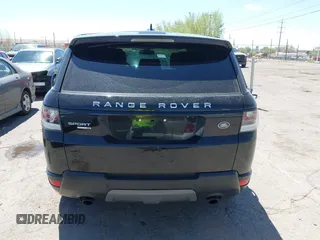 2016 Land Rover Range Rover Sport V6 SE with VIN SALWG2PF8GA115115, listed as a IAAI auction lot 42049930 with 76,611 mi miles. Bid and sale history available at carsss.com. Image 16.