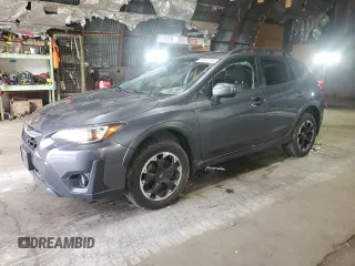 2021 Subaru Crosstrek Premium with VIN JF2GTAEC2M8264828, listed as a Copart auction lot 60917785 with 49,269 mi miles and Salvage title. Bid and sale history available at DreamBid. Image 1.