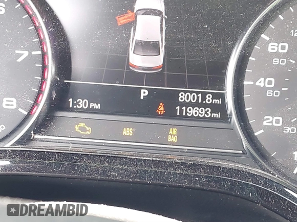 2015 Audi A8 L 4.0T with VIN WAU32AFD7FN006233, listed as a IAAI auction lot 41353034 with 119,693 mi miles. Bid and sale history available at carsss.com. Image 15.