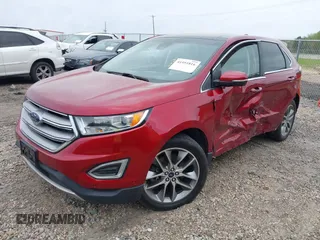 2016 Ford Edge Titanium with VIN 2FMPK4K81GBC29634, listed as a IAAI auction lot 41951816 with 58,400 mi miles. Bid and sale history available at carsss.com. Image 17.