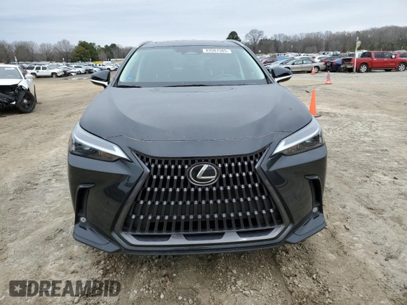 2022 Lexus NX with VIN 2T2AKCEZ6NC002870, listed as a Copart auction lot 43507585 with 24,383 mi miles and Salvage Title. Bid and sale history available at carsss.com. Image 5.