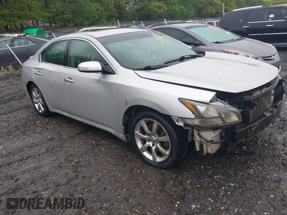 2012 Nissan Maxima SV with VIN 1N4AA5AP6CC867258, listed as a IAAI auction lot 42386985 with Not provided miles and . Bid and sale history available at DreamBid. Image 1.