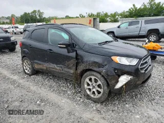 2018 Ford EcoSport SE with VIN MAJ3P1TE7JC173333, listed as a Copart auction lot 58166195 with 60,290 mi miles and Salvage title. Bid and sale history available at DreamBid. Image 4.
