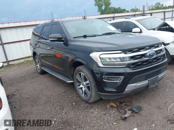 2023 Ford Expedition Max Limited с VIN 1FMJK1K82PEA59258, выставлен на аукционе IAAI как лот 42477135 с пробегом 11 миль миль и . История ставок и продаж доступна на DreamBid. Изображение 1.