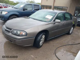 2003 Chevrolet Impala with VIN 2G1WF52E539108339, listed as a IAAI auction lot 42021882 with 216,548 mi miles. Bid and sale history available at carsss.com. Image 2.