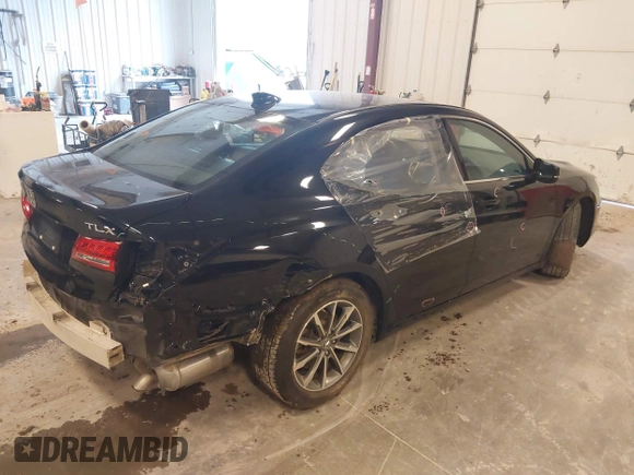 2020 Acura TLX with VIN 19UUB1F34LA014311, listed as a IAAI auction lot 41868739 with 159,592 mi miles. Bid and sale history available at carsss.com. Image 4.